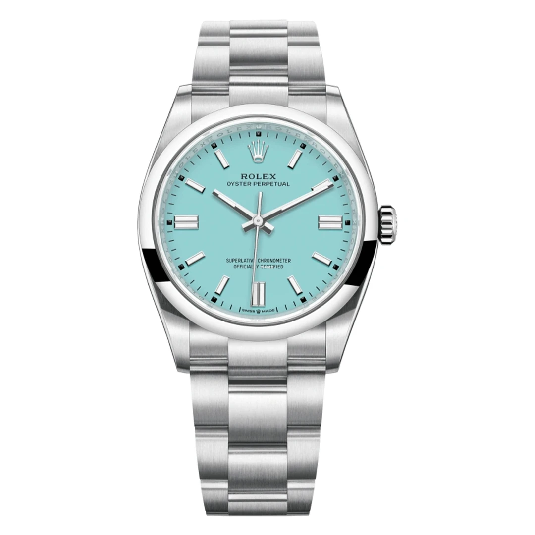 未使用 Rolex/劳力士 /126000 tiffany蓝恒动/36mm
