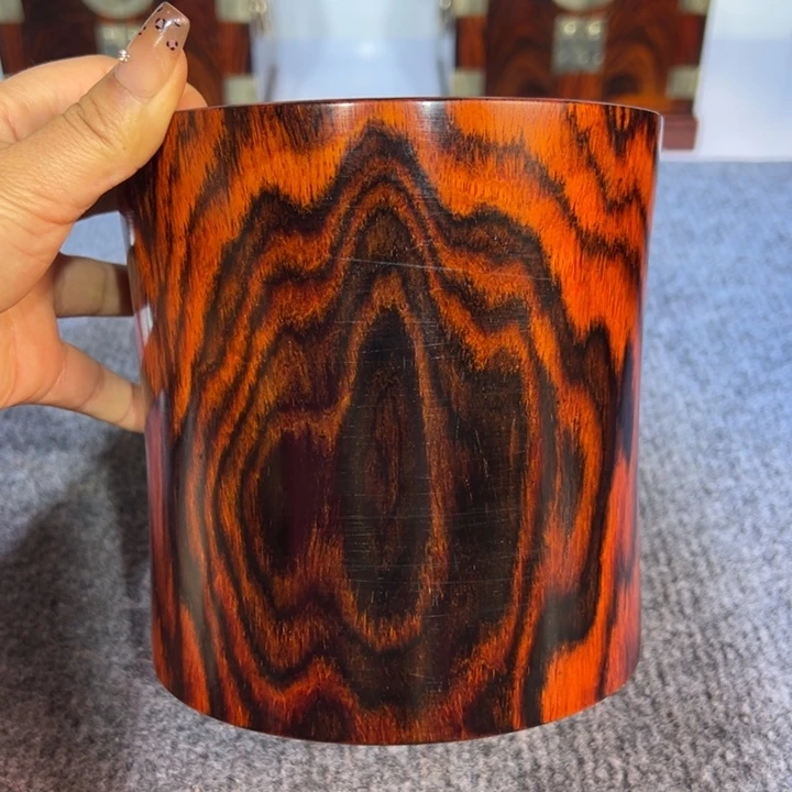 木微凹笔筒15*15