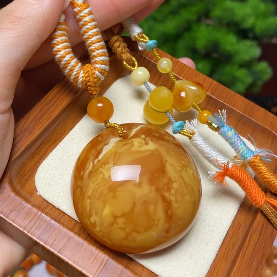 【闪购商品】蜜蜡颈饰未镶嵌项链