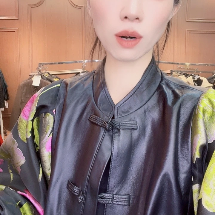 90……125斤皮外套，