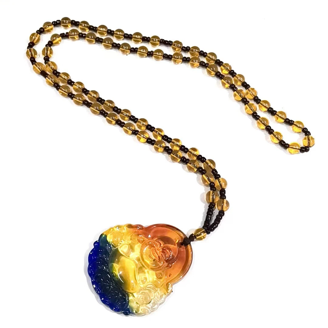 珠美1 轻奢佛公吊坠（H07）男女可戴经典时尚款