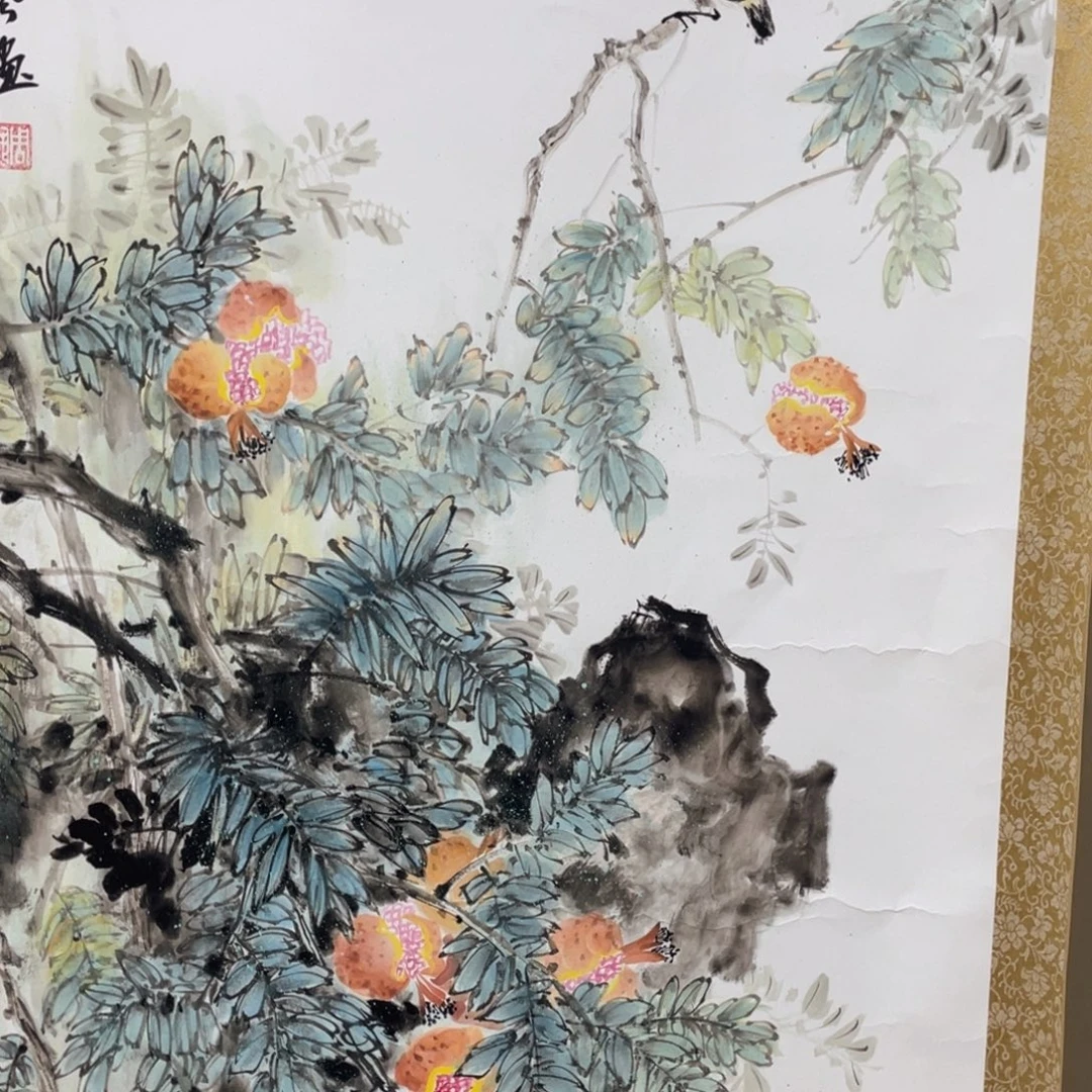 国画老师手笔手绘作品n