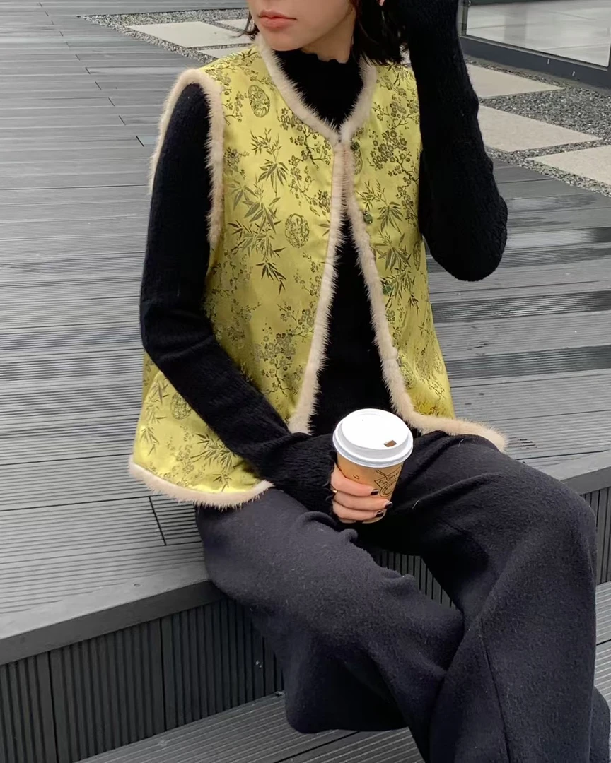 2025 早春新款夹棉马甲