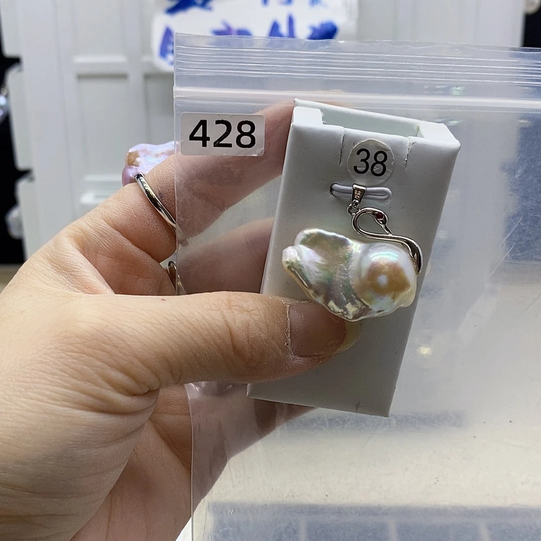 颈饰合金淡水珍珠