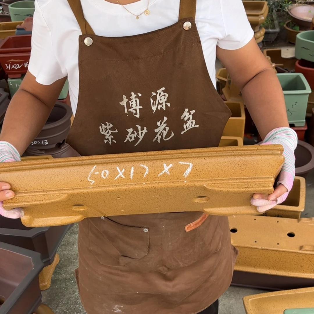 紫砂花盆盆景艺术