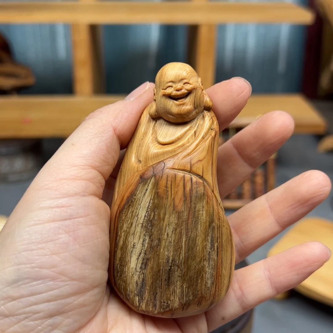 柏木崖柏木摆件手把件，52