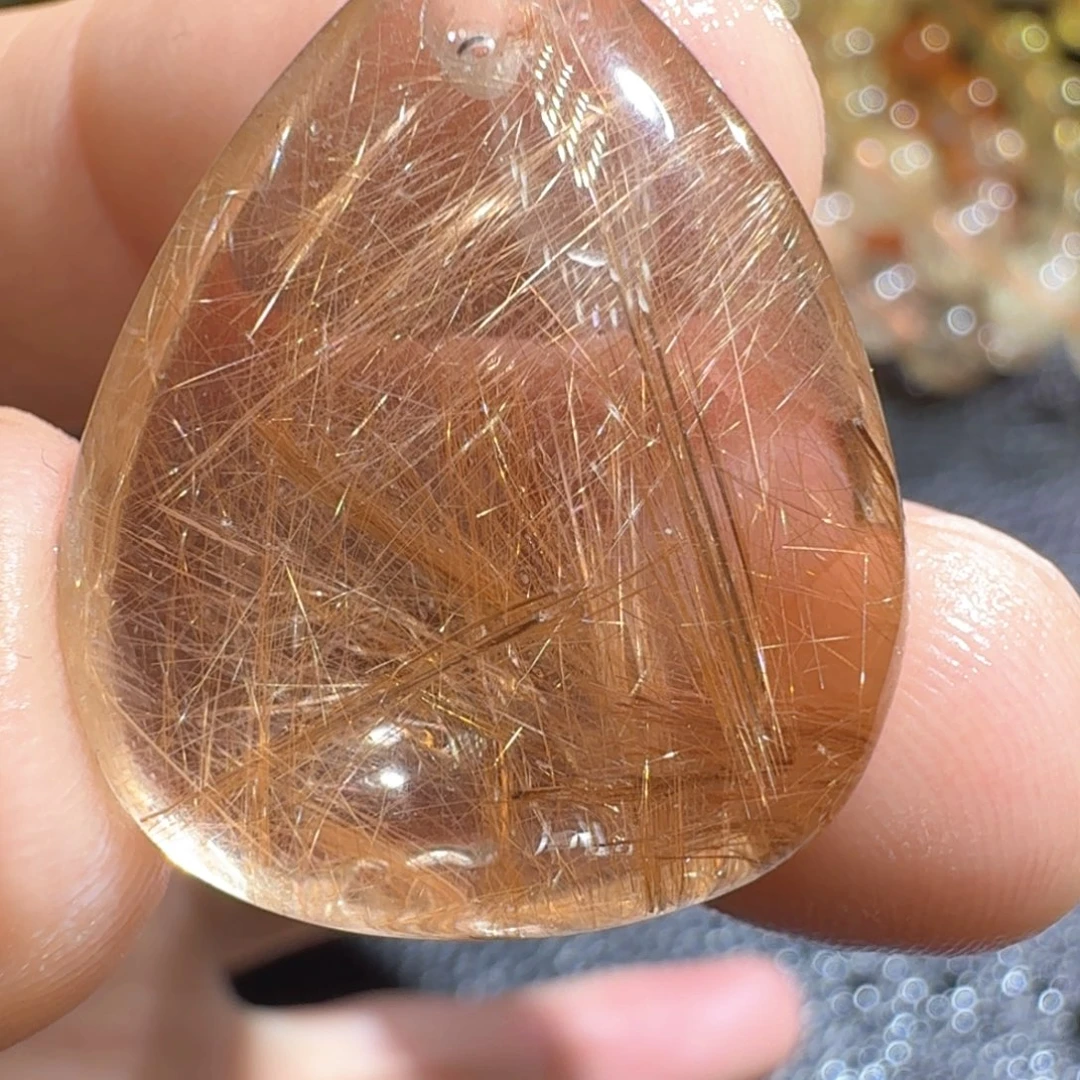 水***火水晶吊坠(不含链)未镶嵌