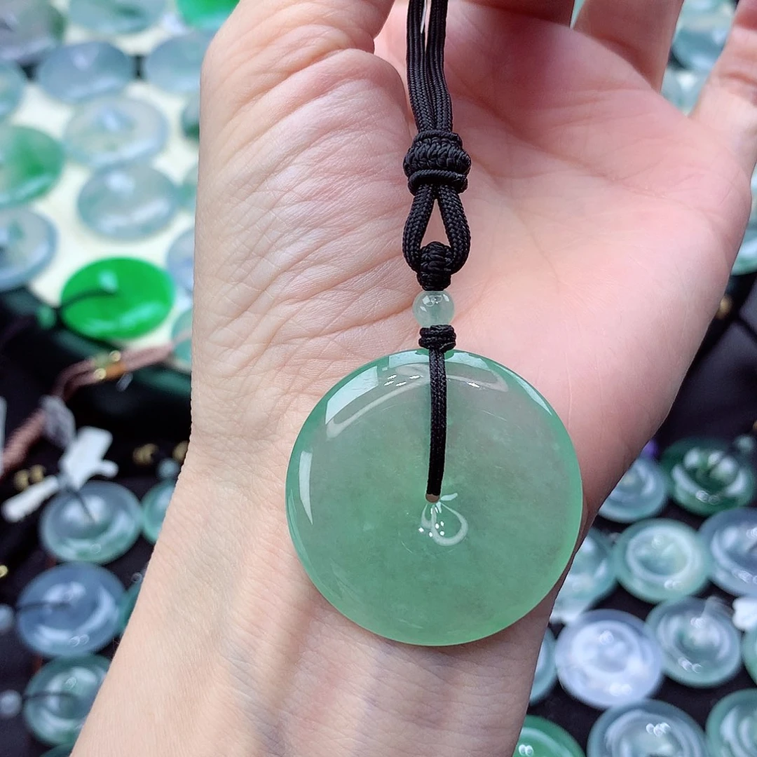 颈饰未镶嵌翡翠编号26尺寸33.5/5.8