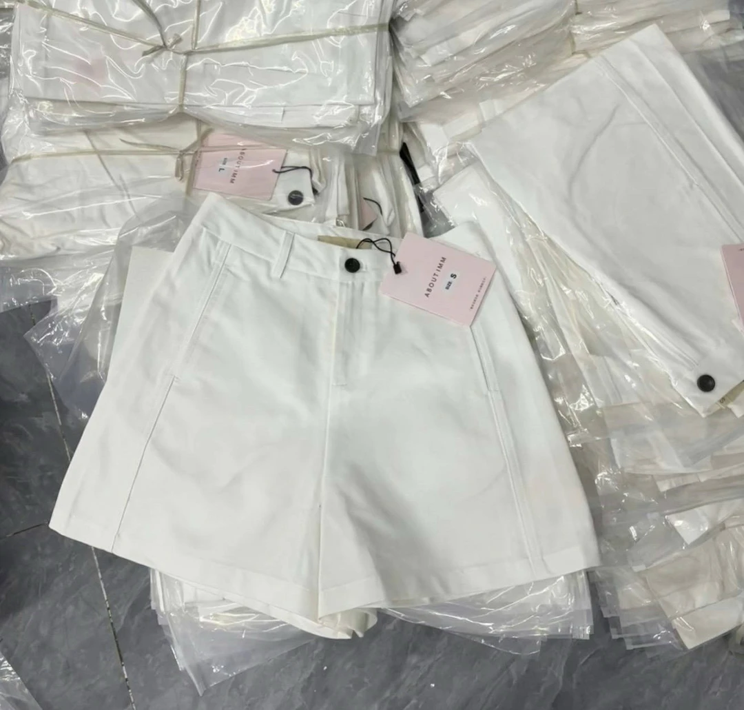 「惬意夏日」工装休闲百搭棉质短裤