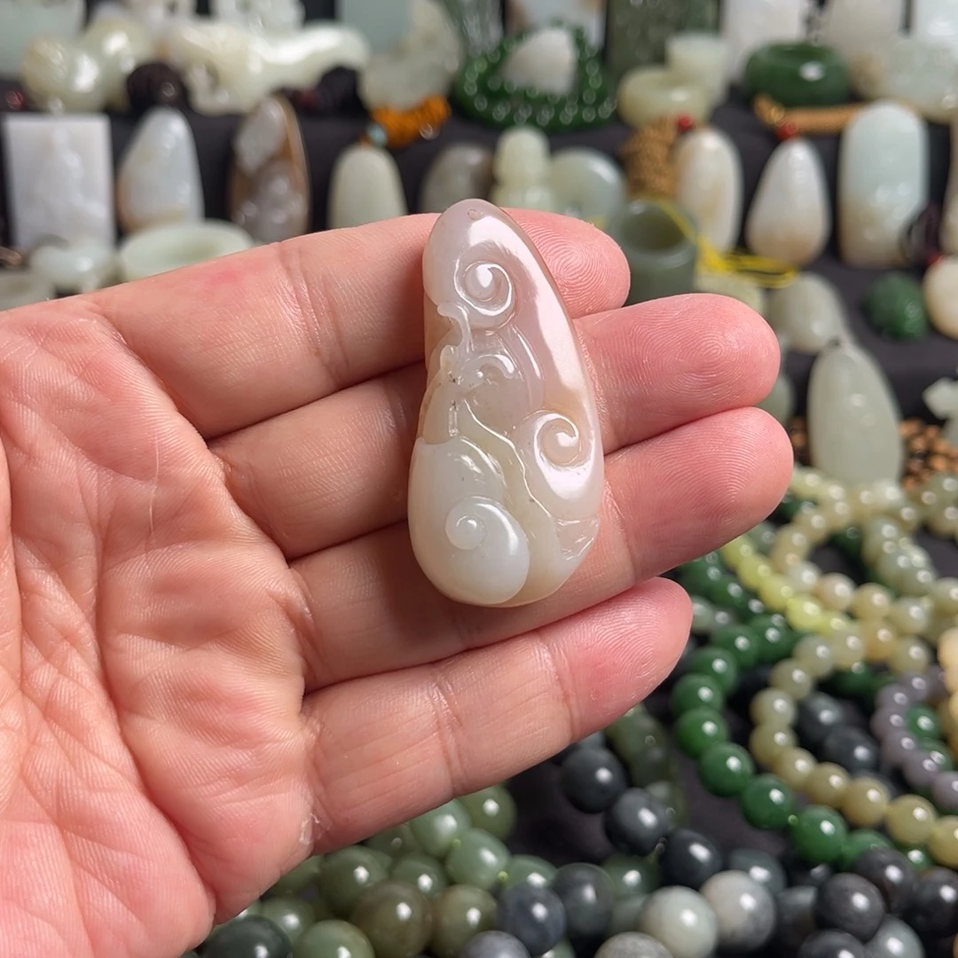 和田玉（子料）未镶嵌吊坠(不含链)