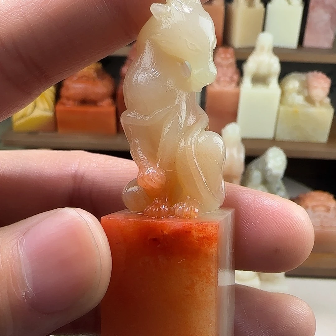 寿山石印石05老挝保利石