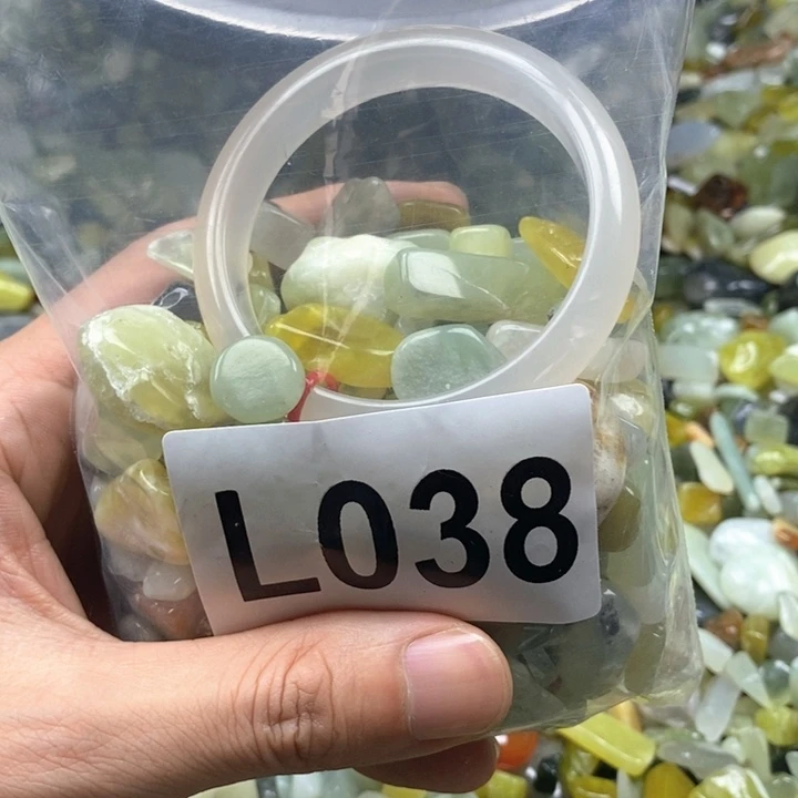 蛇纹石玉未镶嵌鱼缸石
