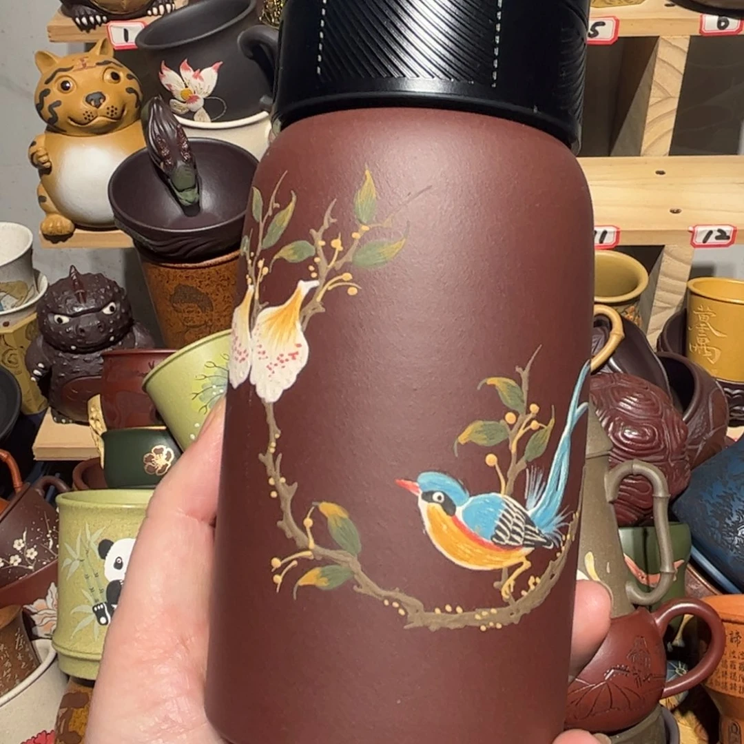 紫砂茶杯宜兴紫砂主人杯