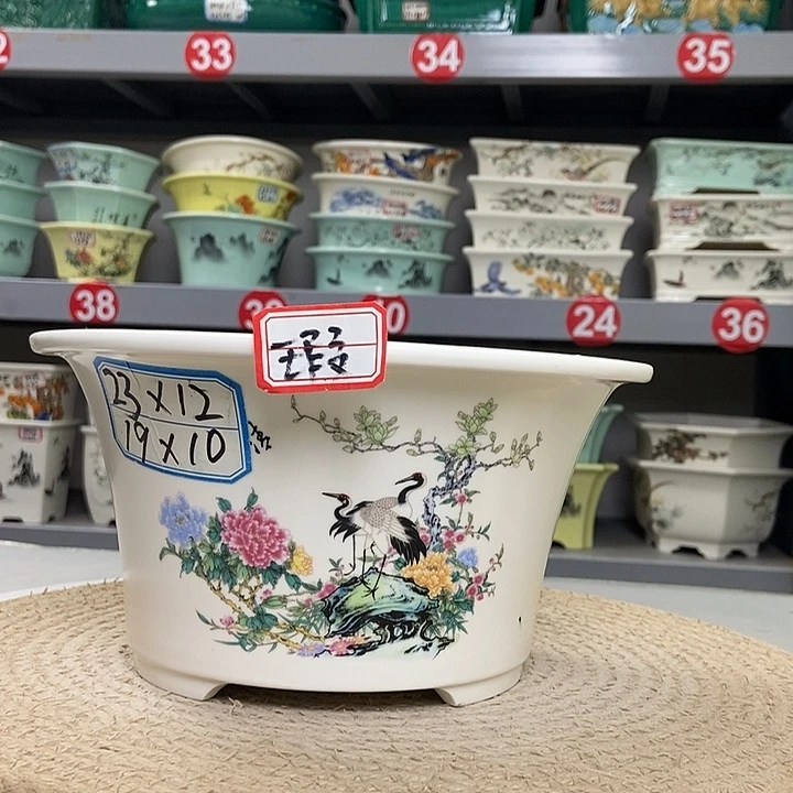 紫砂紫砂花盆5858