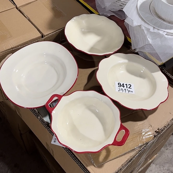 瓷微瑕外贸餐具9412