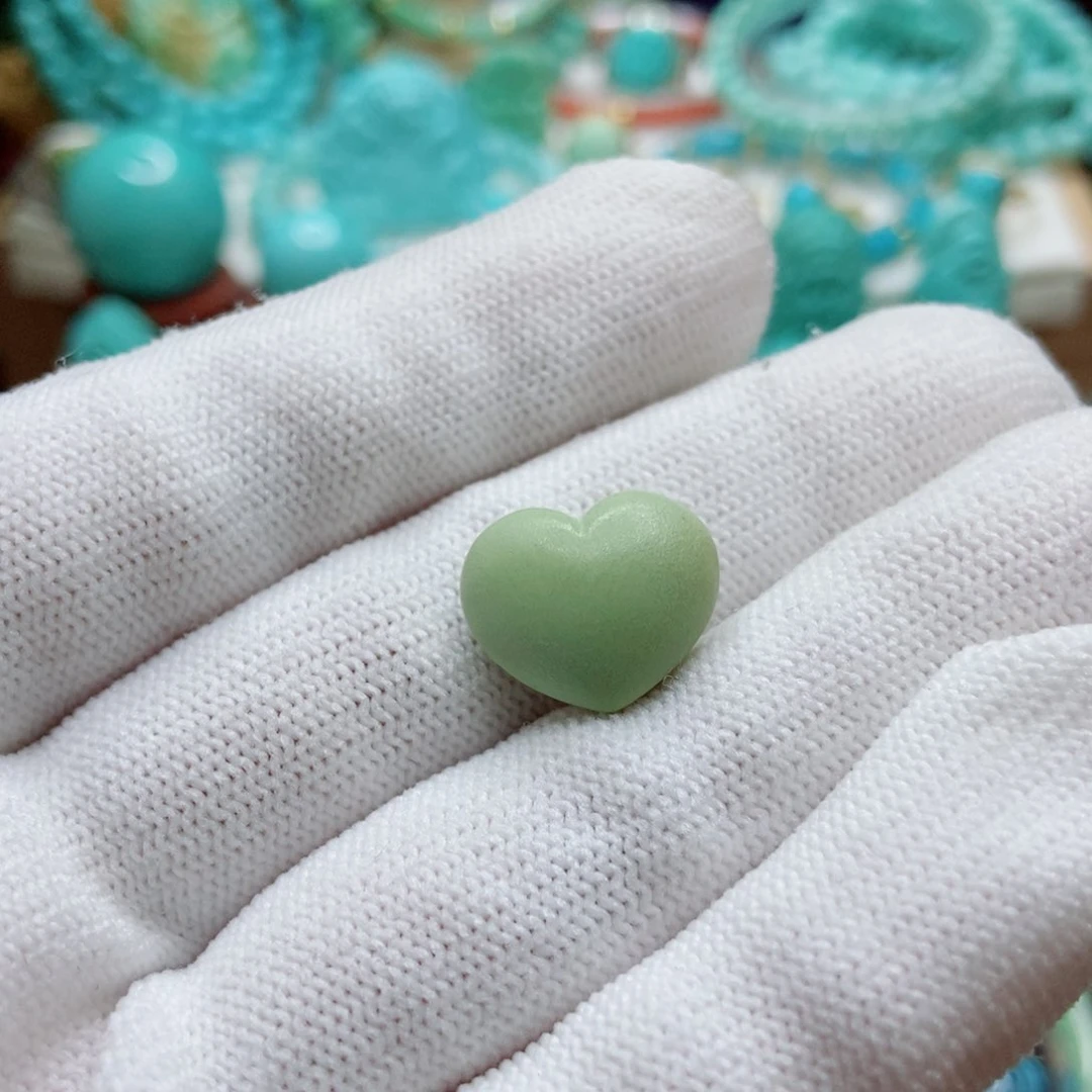 绿松石未镶嵌珠子