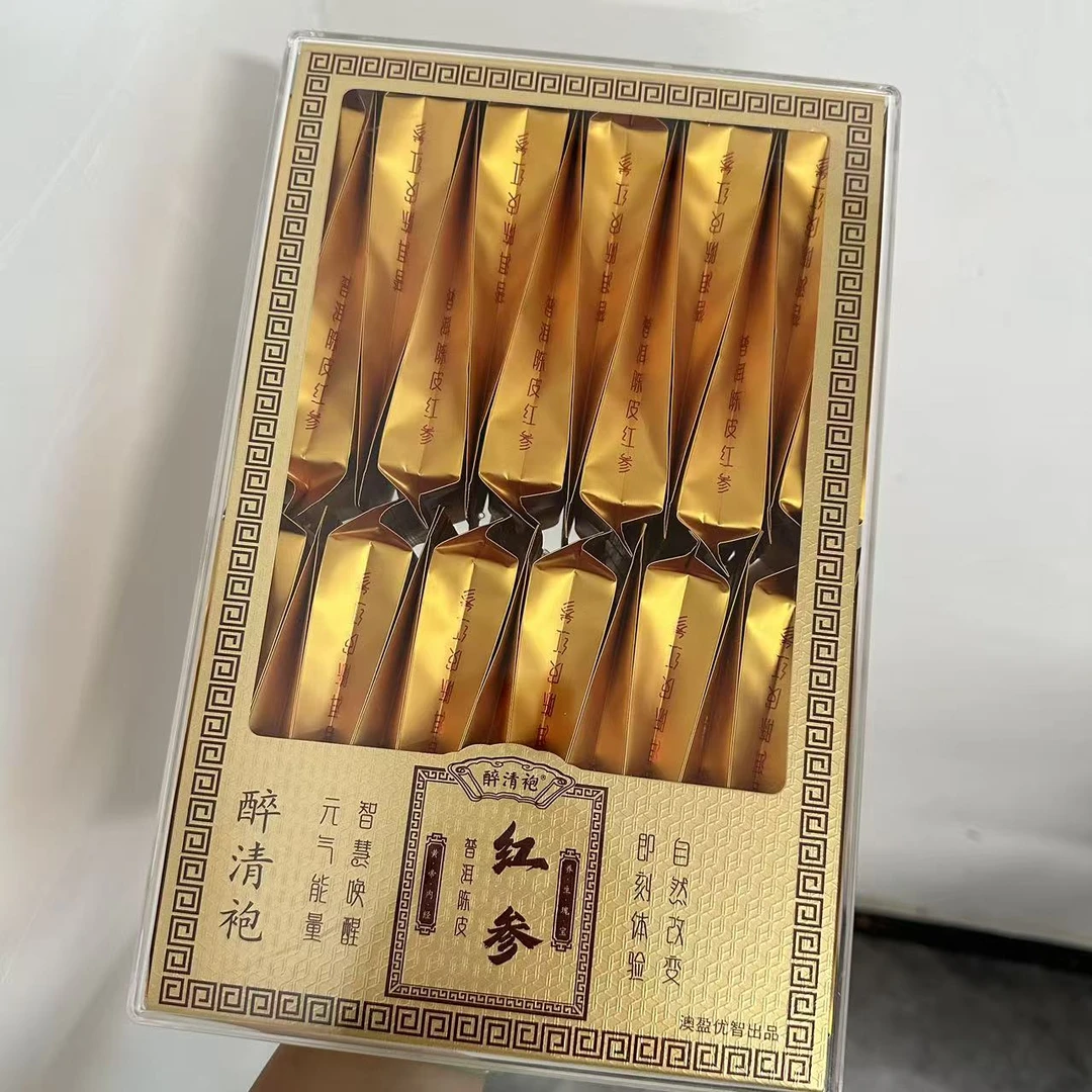 普洱陈皮红参茶包