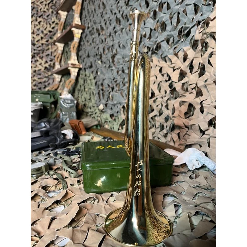 少先队员金铜材质小号学习号冲锋号起床号