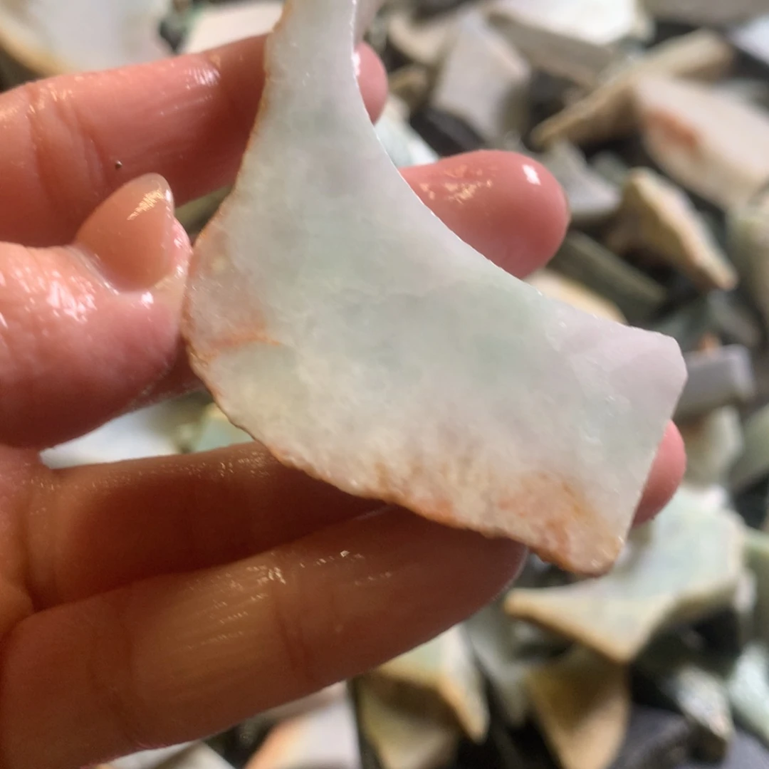 翡翠颈饰未镶嵌缅甸翡翠