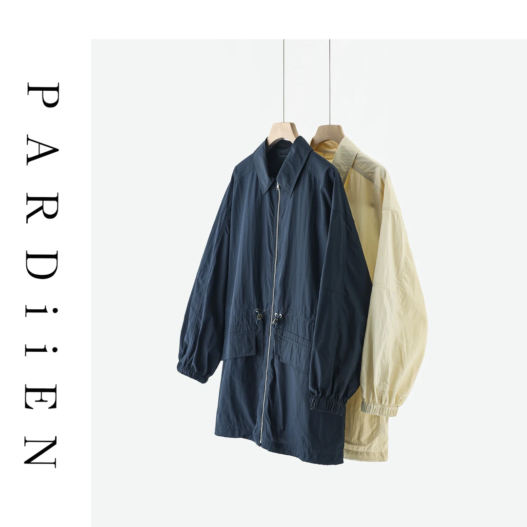 【北总严选】帕迪恩翻领收腰防晒风衣外套003749