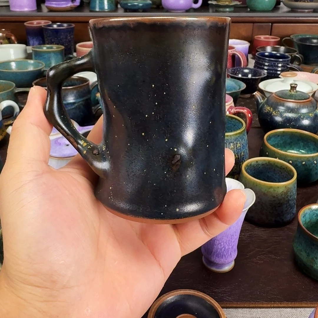 萤火虫釉马克杯咖啡杯任晓飞老师