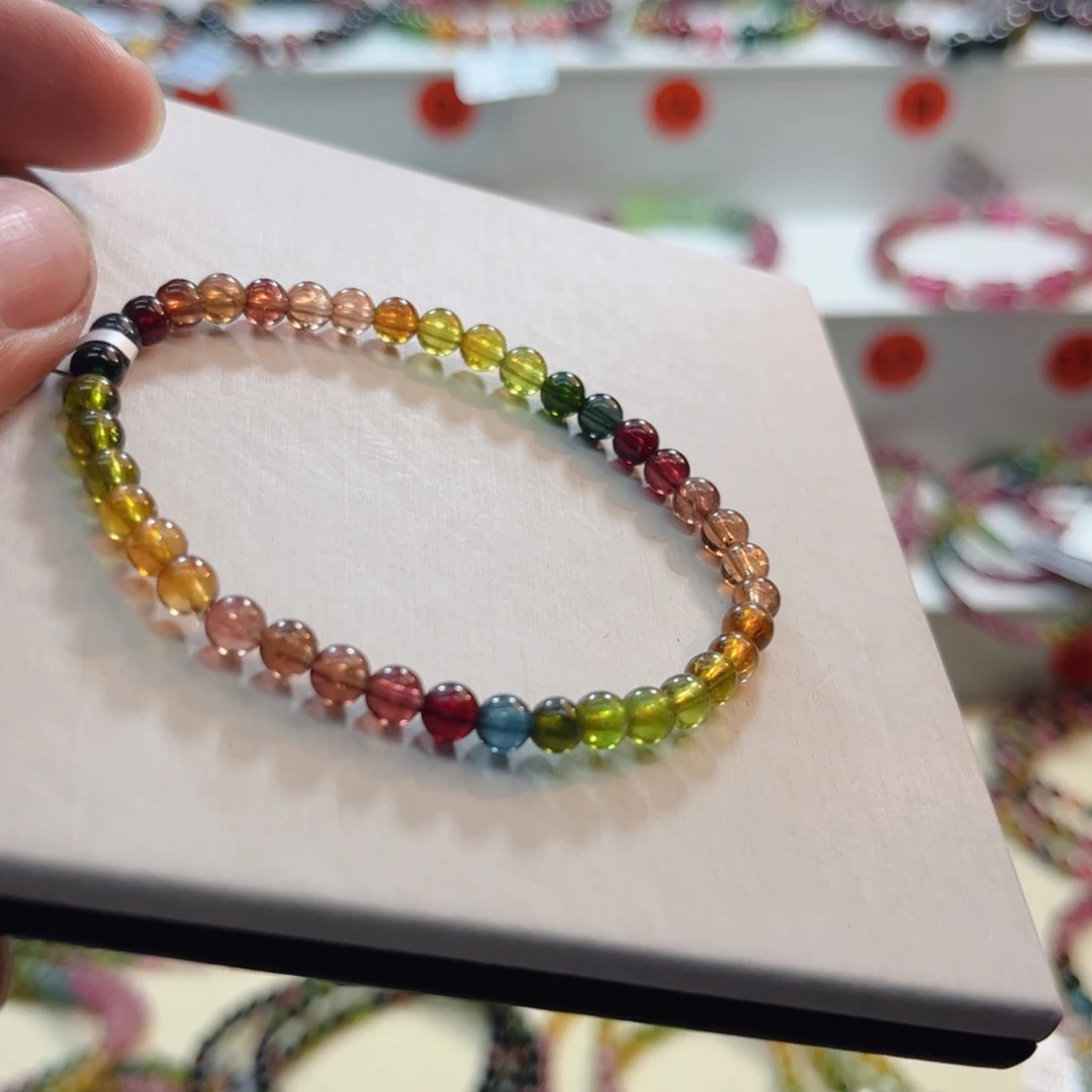 未镶嵌碧玺手链碧玺