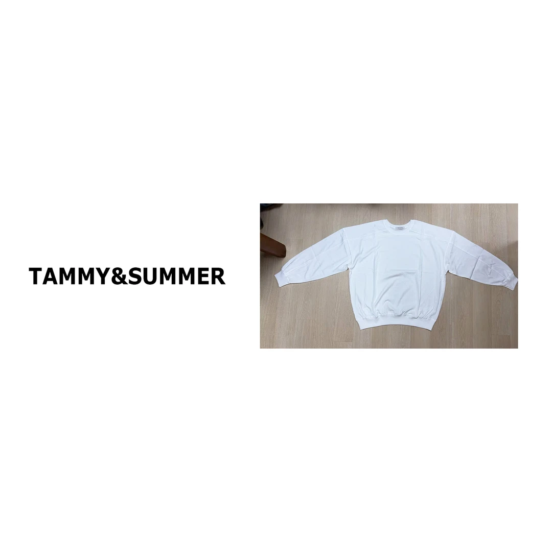 【Tammy&Summer】韩版极简风时尚纯色休闲百搭宽松圆领T恤351705