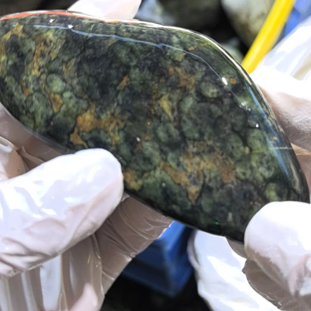 晨***歌木藏玉药王石原石