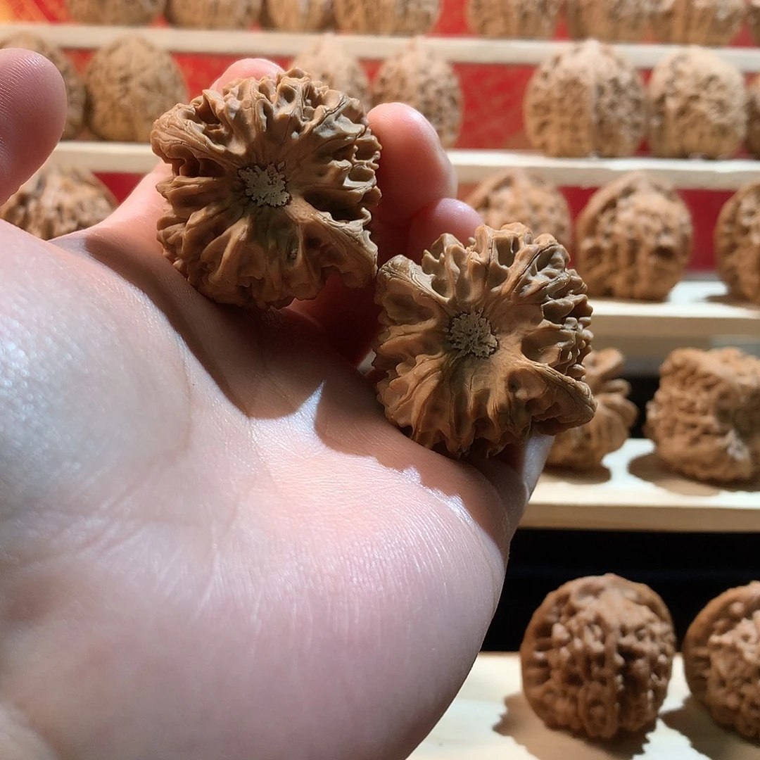 已***置核桃41龙门涧文玩核桃手把件