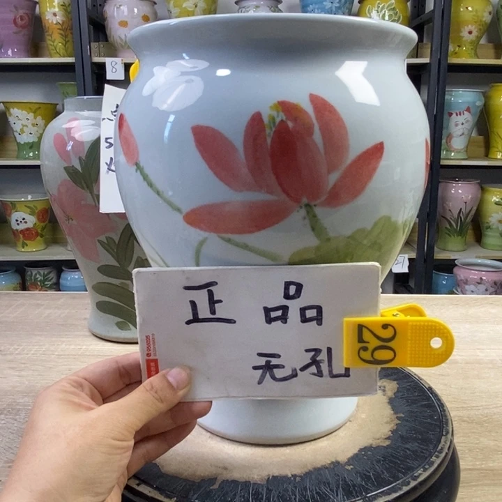 景德镇高温陶瓷花盆