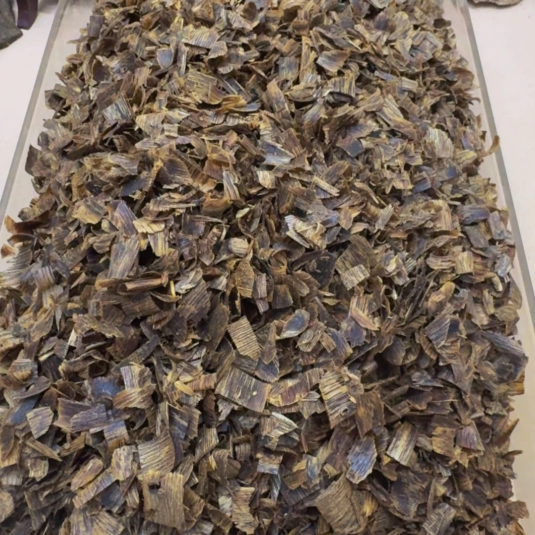 小***清沉香碎屑沉香东江绿皮油高端切片100克