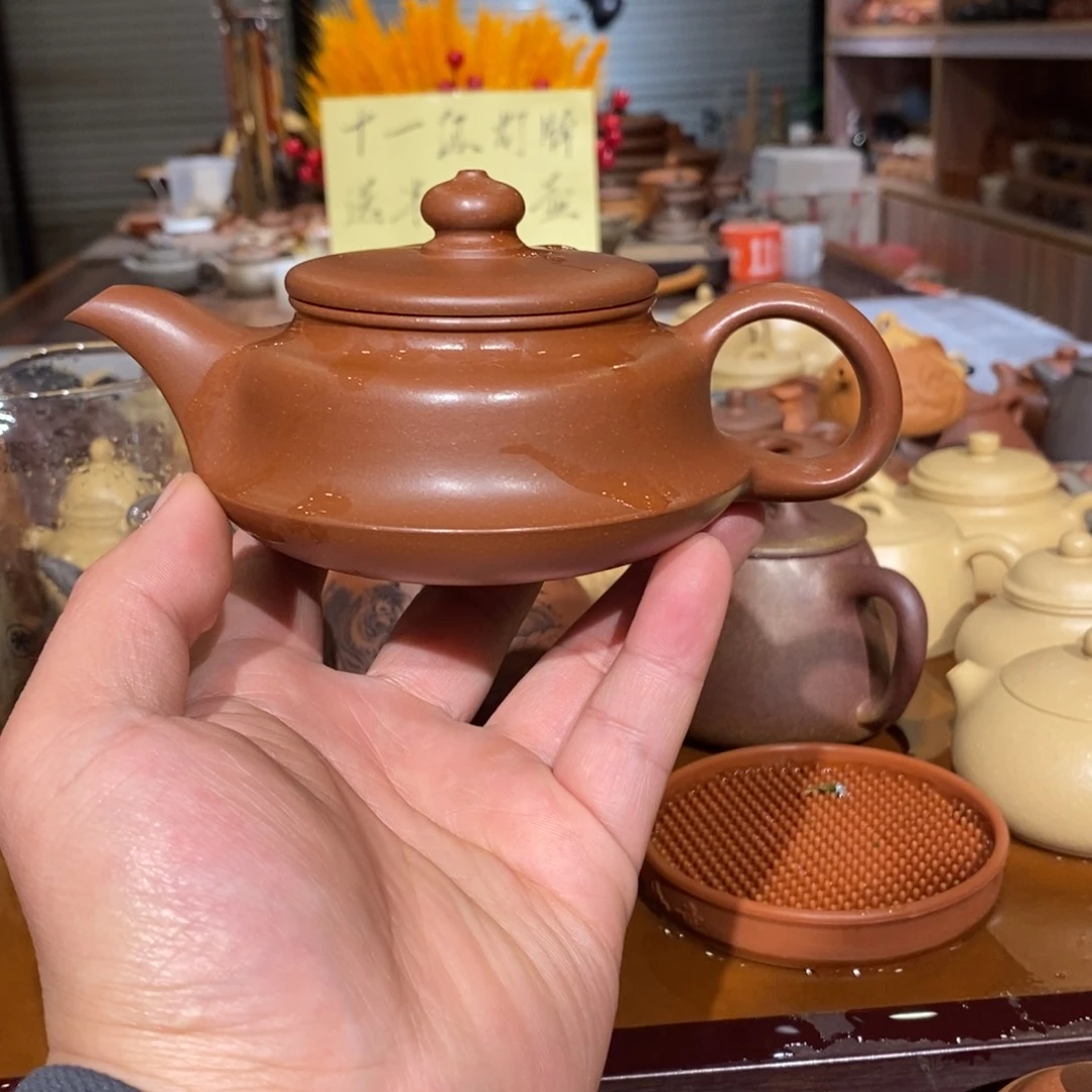 紫砂茶壶龙宝砂紫泥碧玉壶230cc