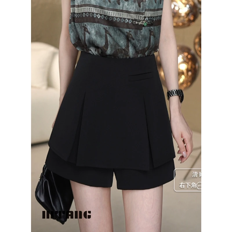 【冰感裤裙】MTANG蜜糖女士新款短裤352