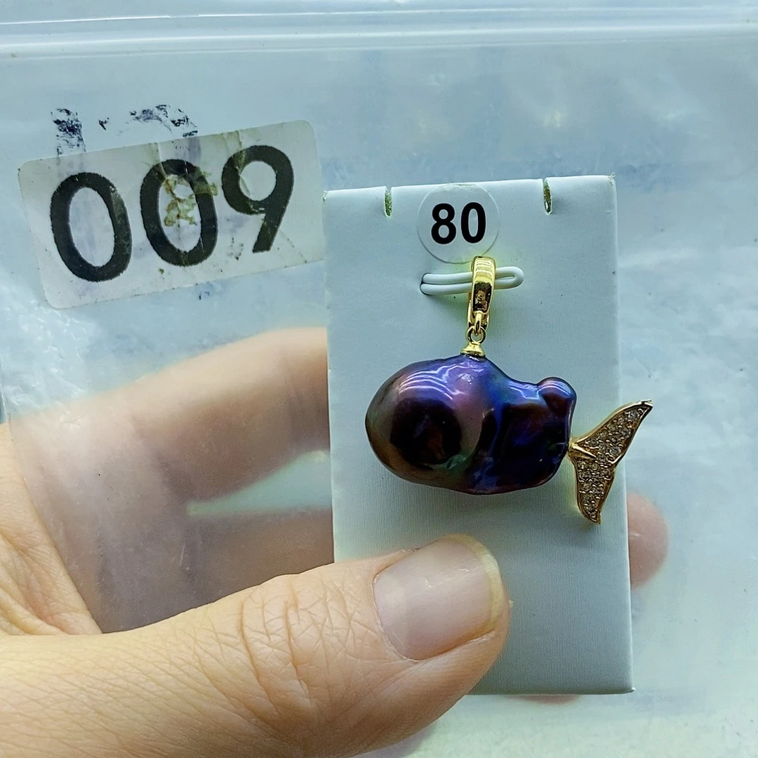 颈饰合金淡水珍珠