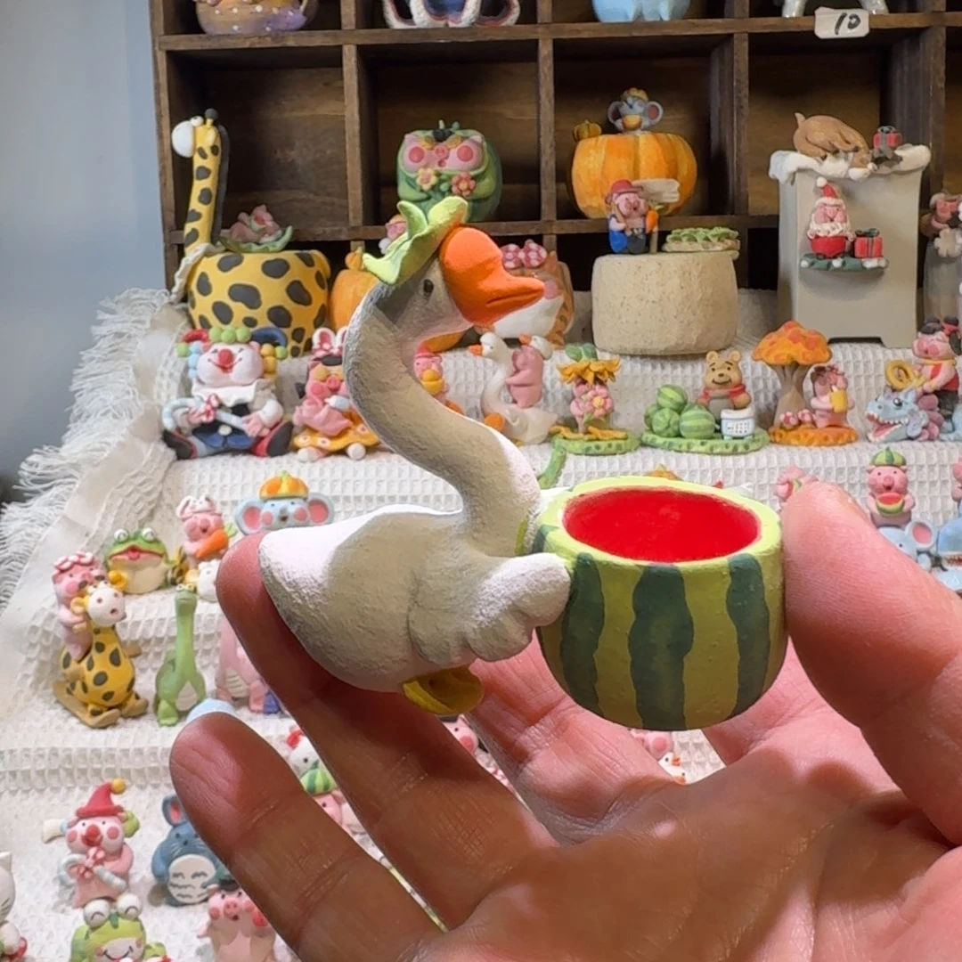 厂家直销手工花盆摆件