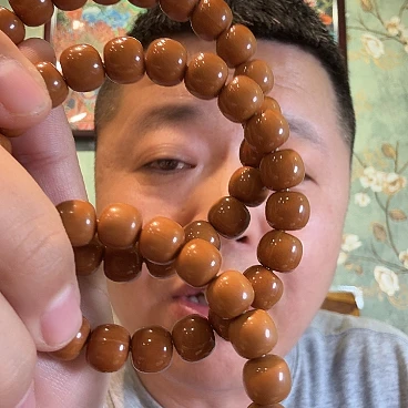 猴头核桃吊坠手串