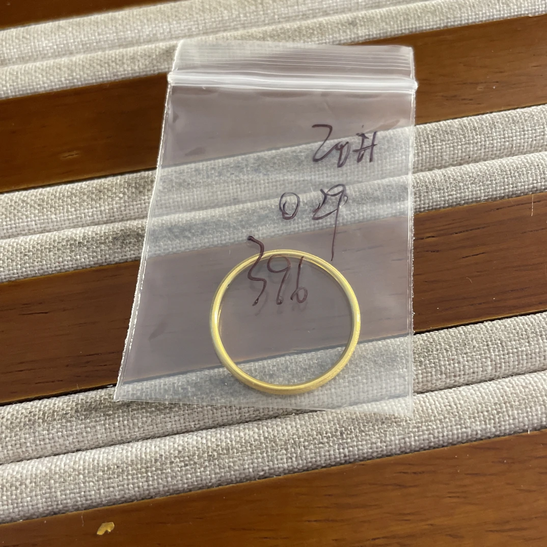 A10克重0.29 20号 满天星戒指 足金999