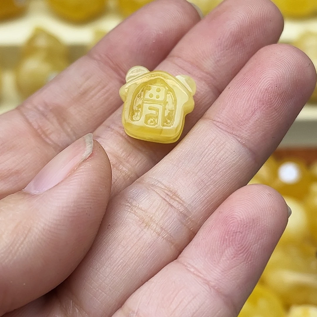蜜蜡未镶嵌裸石天然