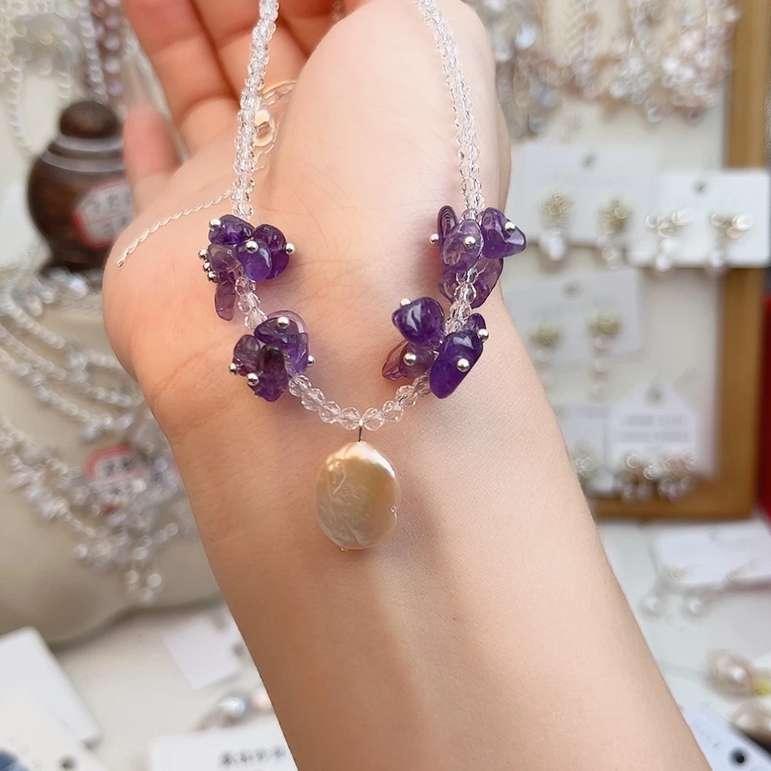 淡水珍珠未镶嵌颈饰