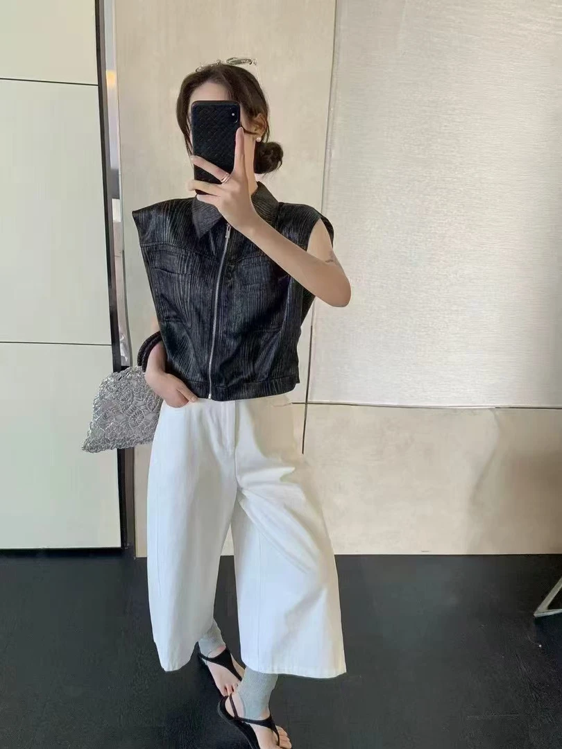 【C度笑笑力推】2532新品时尚高货缎面条纹衬衫