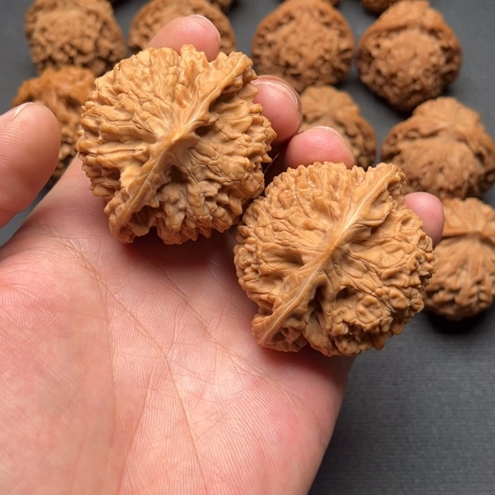 文玩核桃把件官帽53