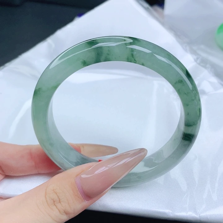 未镶嵌手镯翡翠57-58圈口