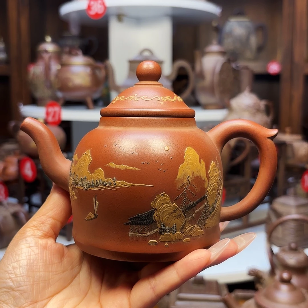 紫砂茶壶宜兴紫砂350