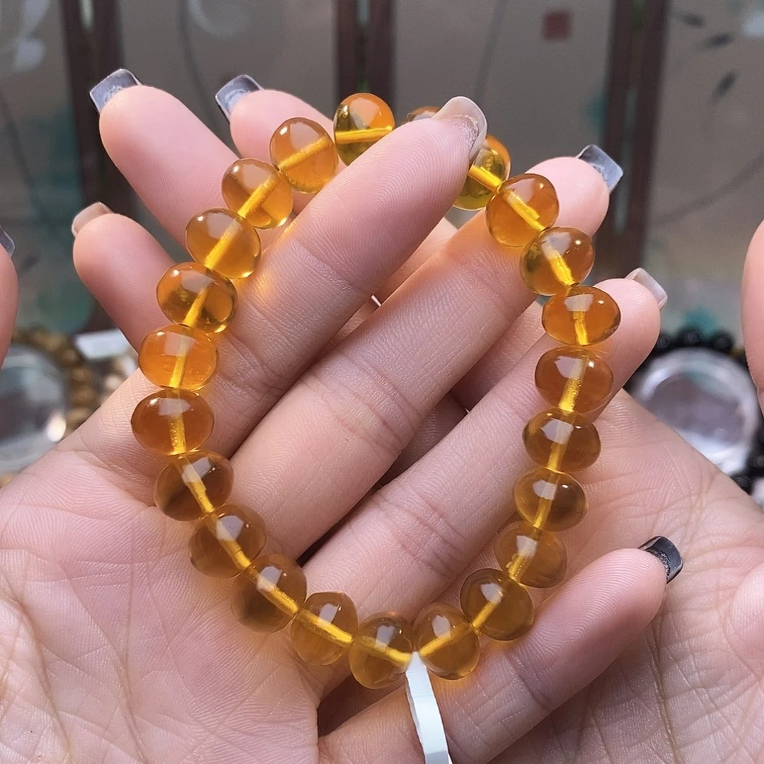 琥珀未镶嵌手链10➕