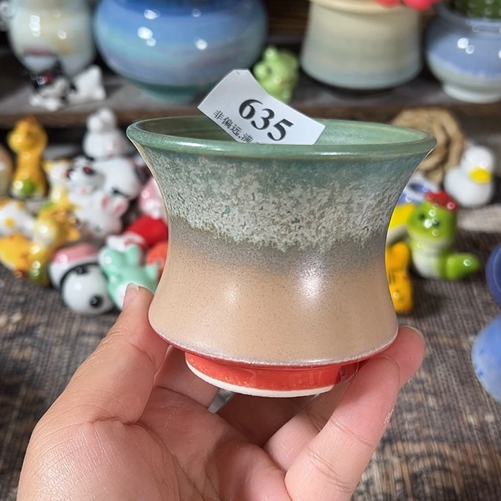 口7 手工花盆满30包邮