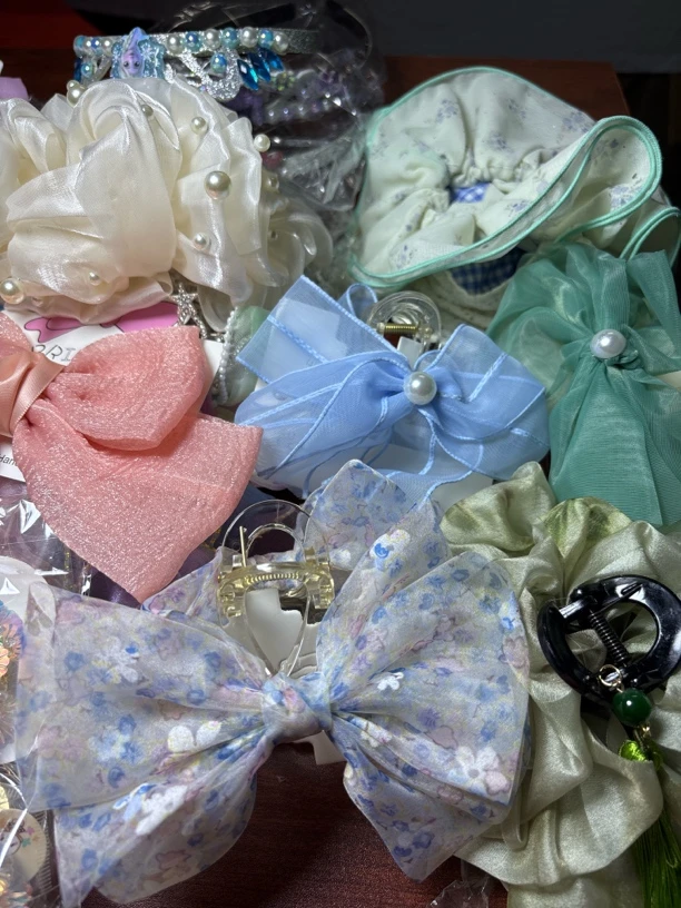 【直播间扣号拍】下单备注编码气质可爱头饰发饰