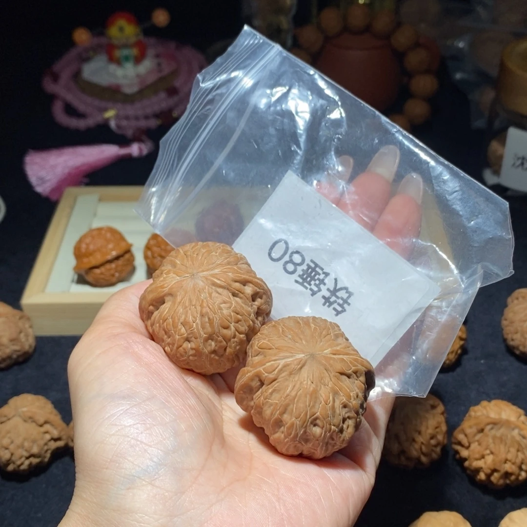 乐***福吊坠文玩核桃铁锤妹妹42