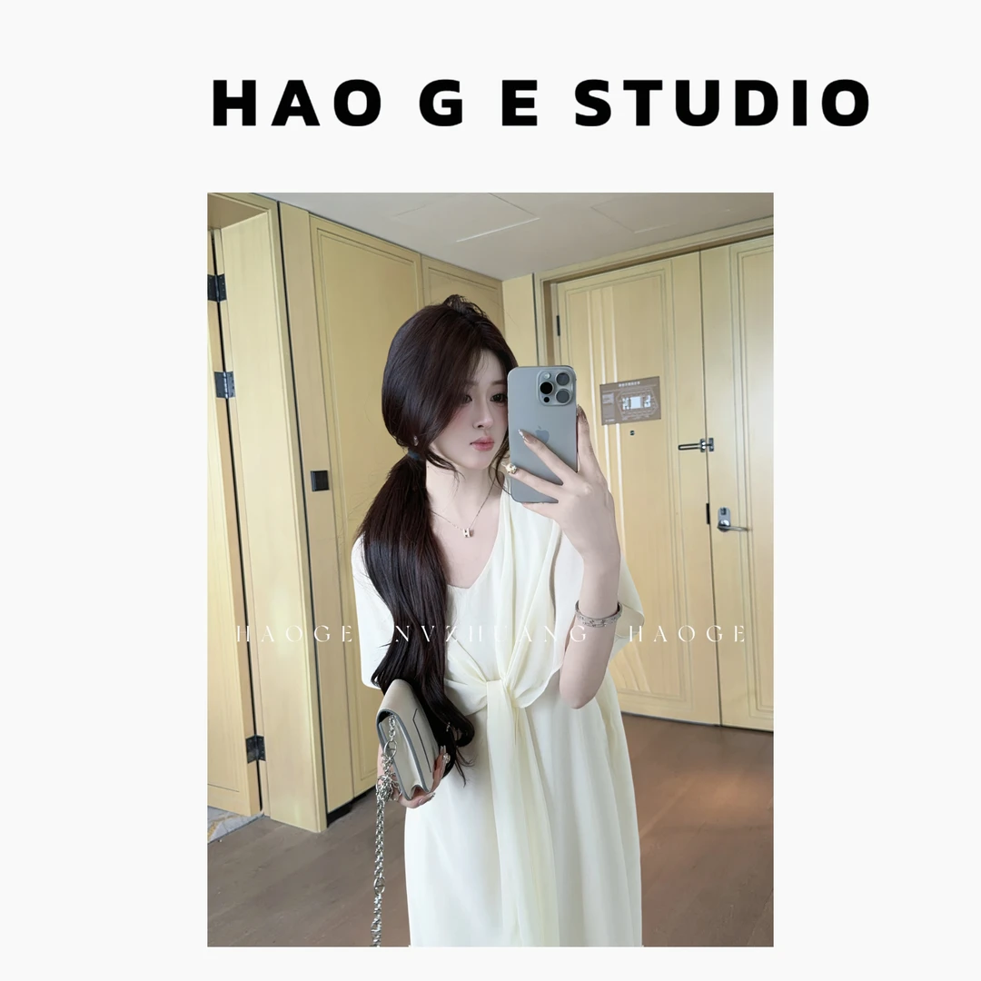 浩哥严选●三宅HGX5LYQ2198A连衣裙预时尚休闲薄款夏季简版设计感