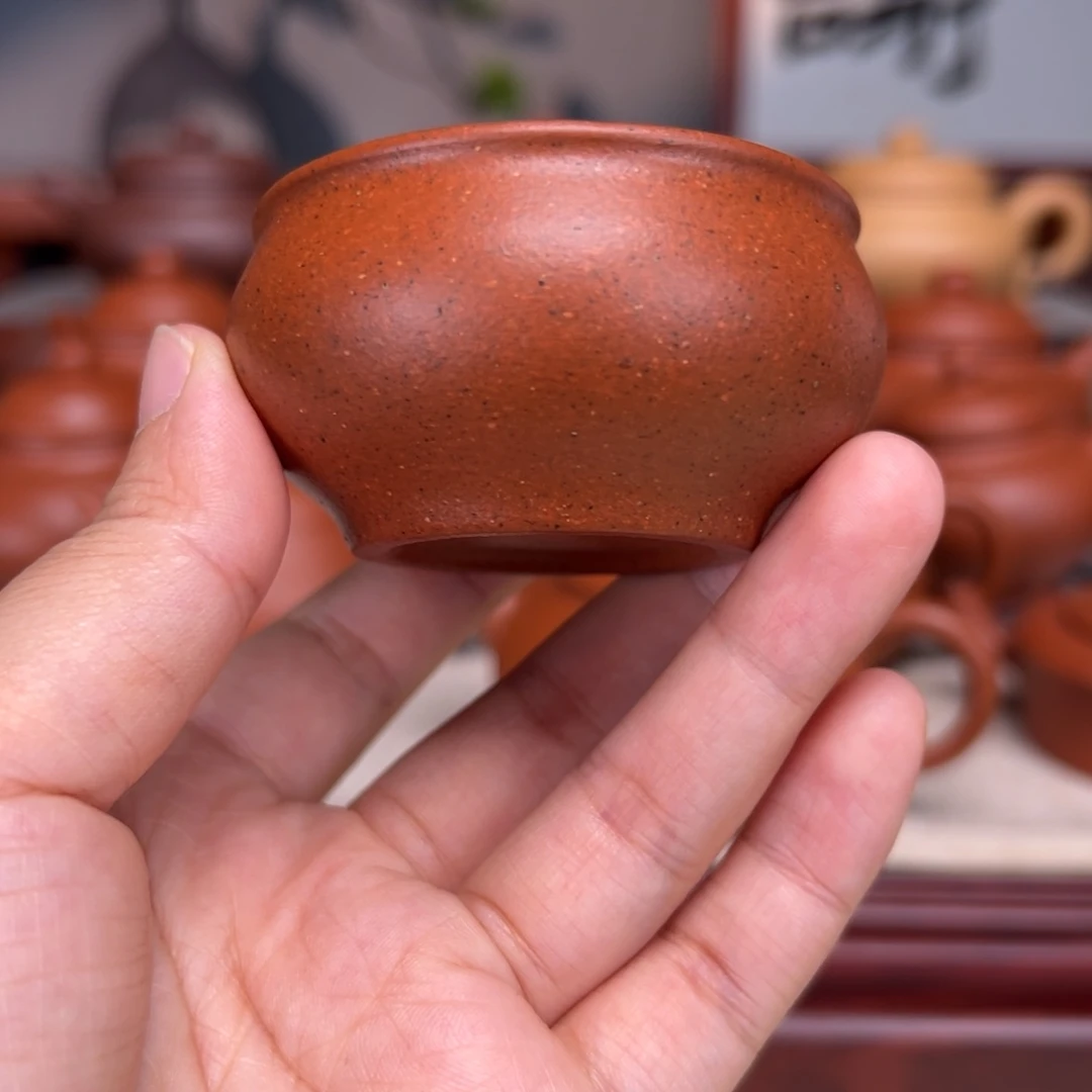 茶壶紫砂宝山红泥50