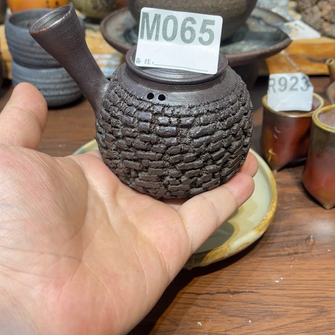 纯手工制作工艺（柴烧）裸烧震*m065